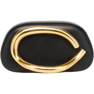 Fashionable Shell-Shaped Evening Purse - Removable Chain Strap for Easy Style